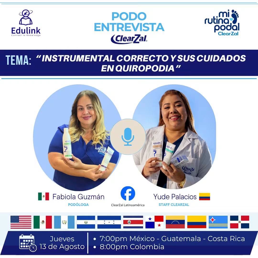 Podoentrevista – El instrumental correcto hace la diferencia
